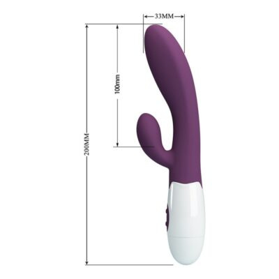 Alvis Vibrador Dual - Morado