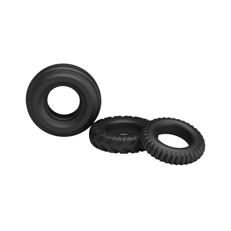 Set Anillos Erectores Silicona