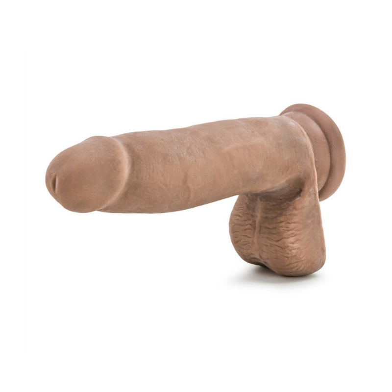 Au Naturel Dildo Doble Densidad 17,8 cm Moca Ultra Realista