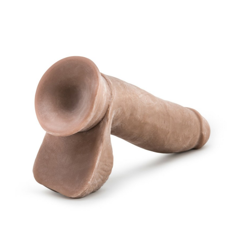 Au Naturel Dildo Doble Densidad 17,8 cm Moca Ultra Realista