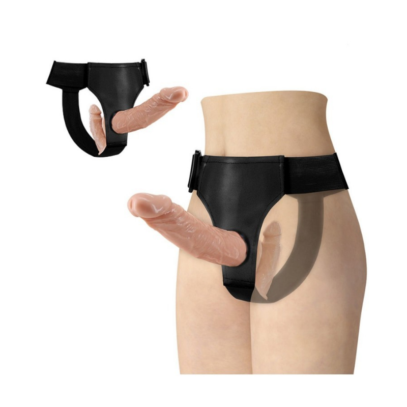 Passionate Harness Arnés con Dildo Doble