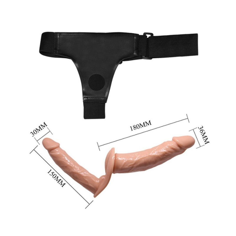 Passionate Harness Arnés con Dildo Doble