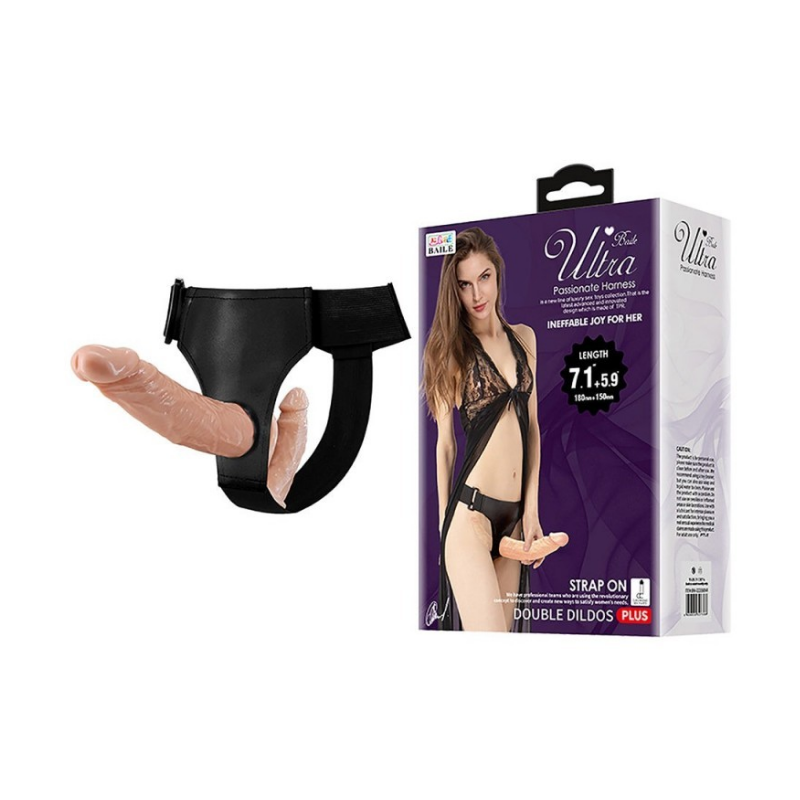 Passionate Harness Arnés con Dildo Doble