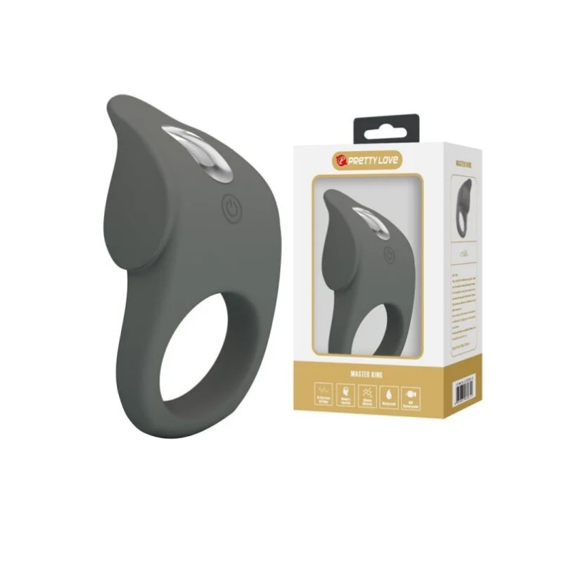 Alto Anillo Vibrador Recargable