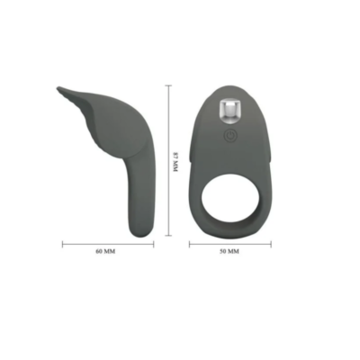 Alto Anillo Vibrador Recargable