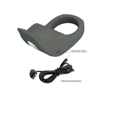 Alto Anillo Vibrador Recargable