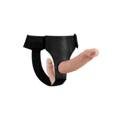 Arnes con dildo doble Passionate Harness Arnés con Dildo Doble