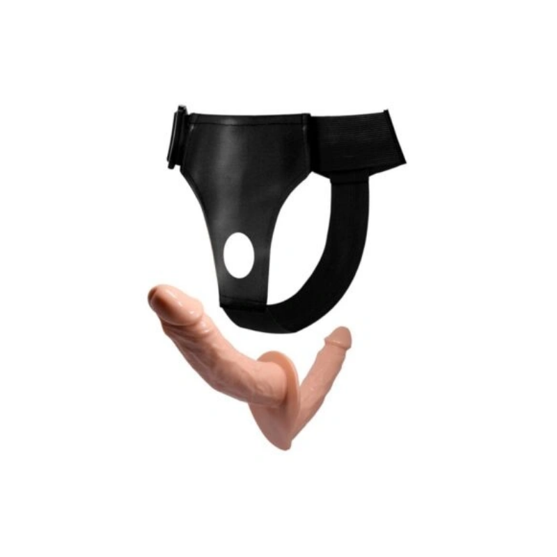 Arnes con dildo doble 5 Passionate Harness Arnés con Dildo Doble
