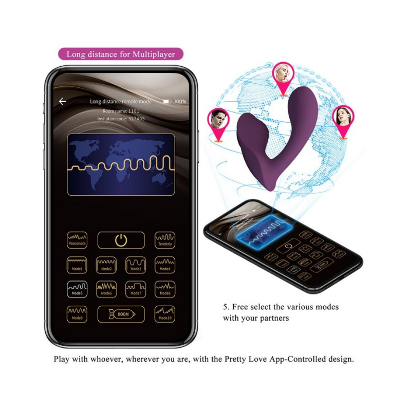 Franz vibrador app 3 Franz Vibrador Dual con APP