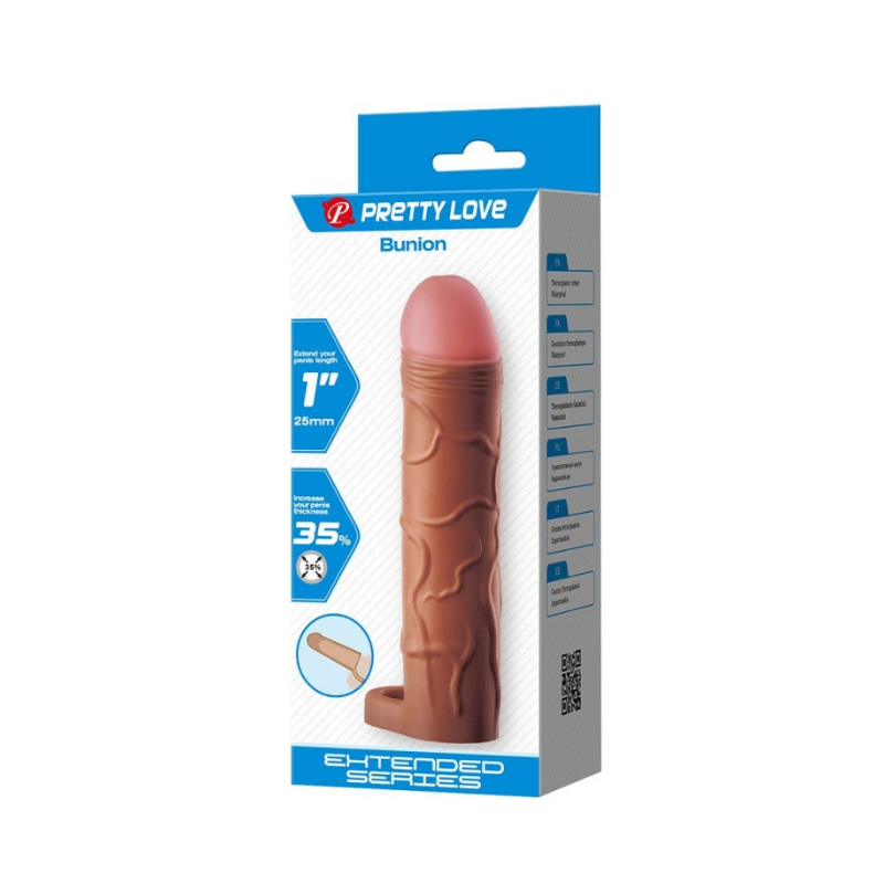 Funda bunion chocolate 2 Bunion Funda Extensora - Chocolate