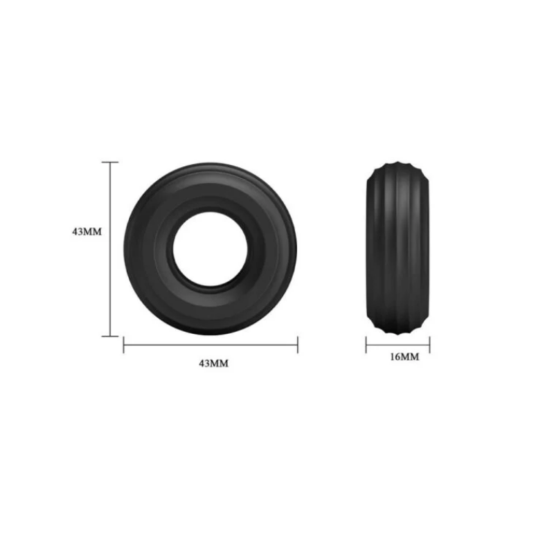 Set anillos ring 4 Set Anillos Erectores Silicona