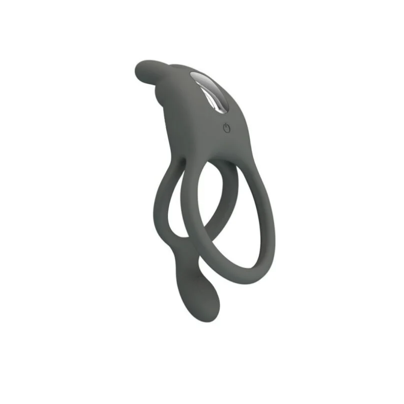 Seth Anillo Vibrador Doble Recargable