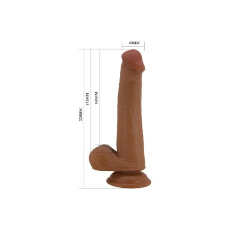 Tallen Moca 4 Tallen Dildo Realista Piel Deslizable 22 Cm – Moca
