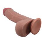 Emeka Dildo Realista Piel Deslizable 23,4 cm - Moca