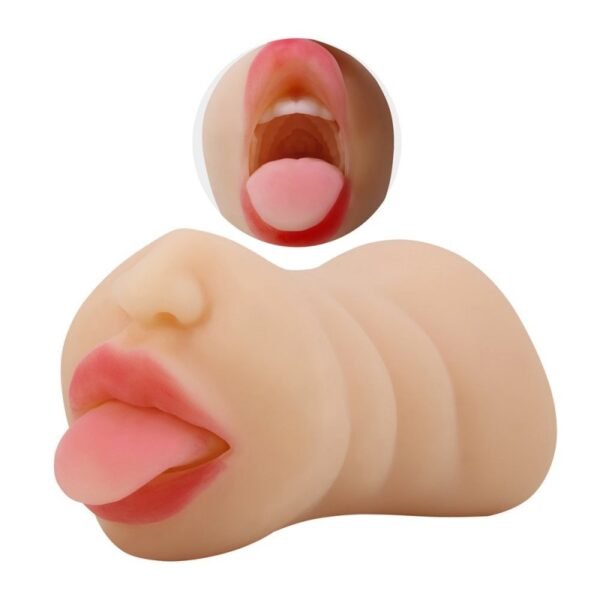 Sarah Masturbador Realista Boca y Vagina