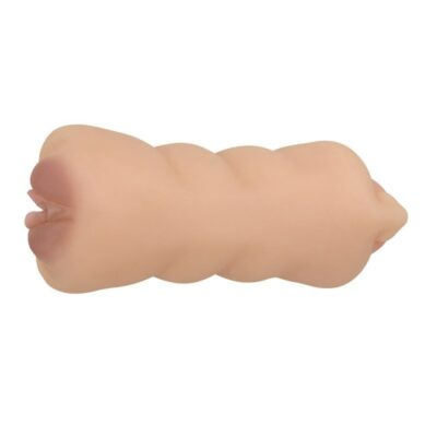 Sarah Masturbador Realista Boca y Vagina - Vainilla