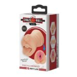 Sarah Masturbador Realista Boca y Vagina - Vainilla