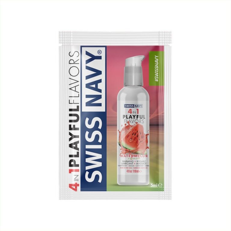 4 en 1 Gel Cálido Comestible Sandía – Sachet