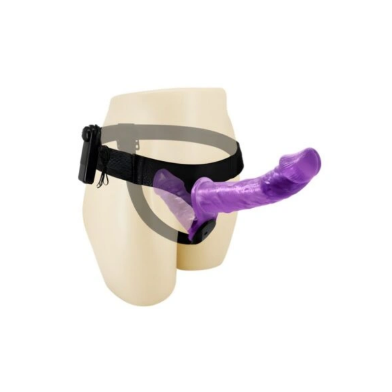 Arnes passionate vibrador doble 3 Passionate Harness Arnés con Vibrador Doble