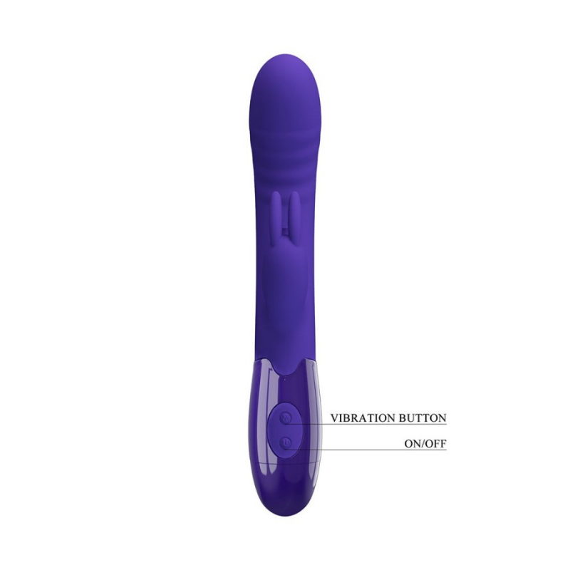 Cerberus Vibrador Recargable - Morado