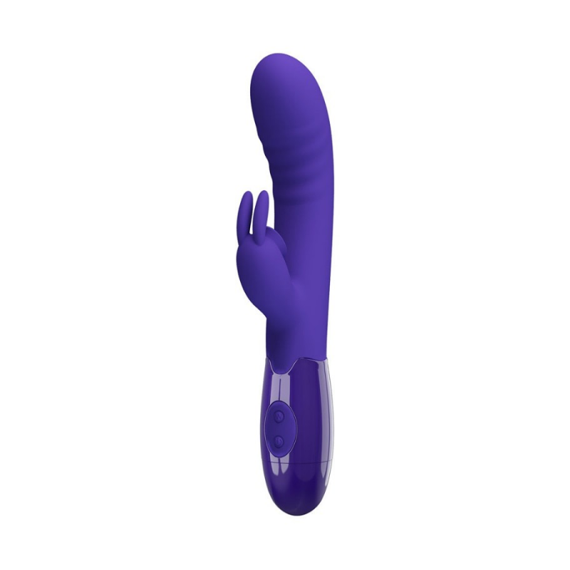 Cerberus Vibrador Recargable - Morado