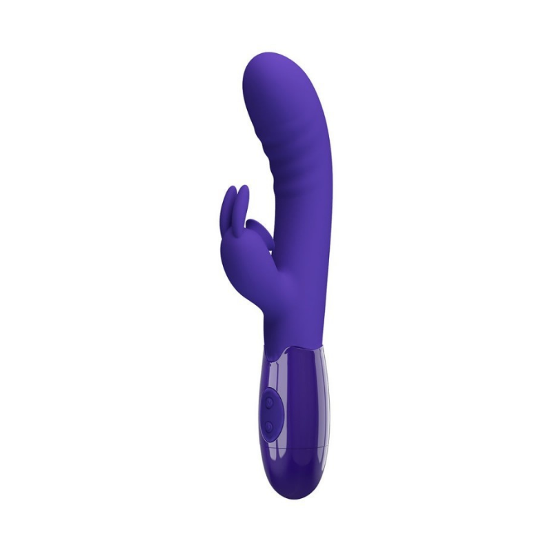 Cerberus Vibrador Recargable - Morado