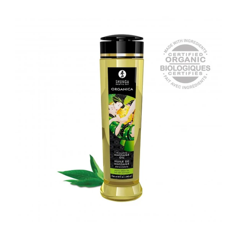 Aceite de Masaje Organico Te verde
