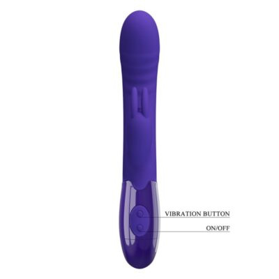 Cerberus Vibrador Recargable - Morado