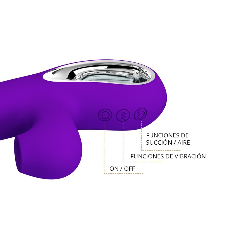 Jersey Vibrador y Succionador Recargable