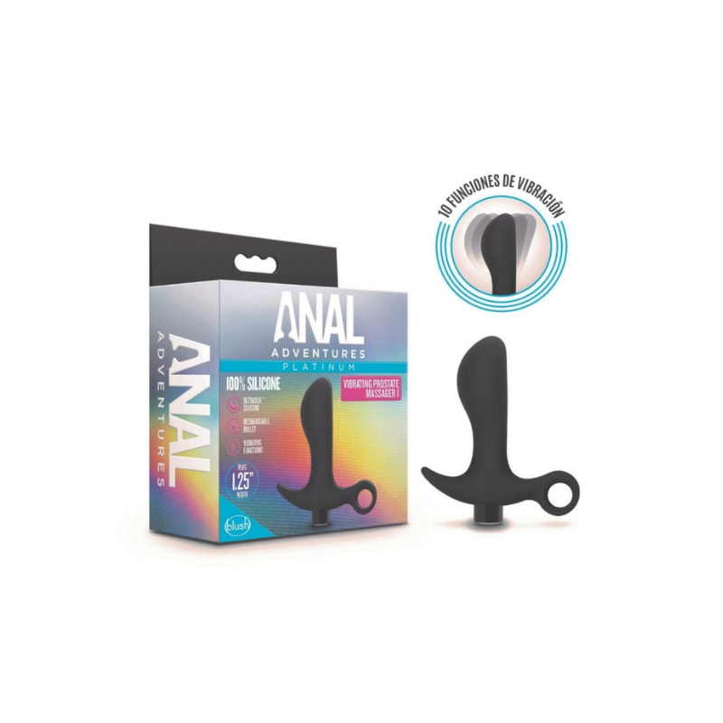 Vibrador prostatico Vibrador Prostático Recargable Anal Adventures