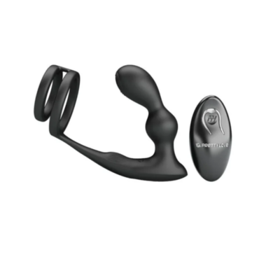 Marshall Vibrador Próstata Con Anillo Doble