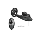 Marshall Vibrador Próstata Con Anillo Doble