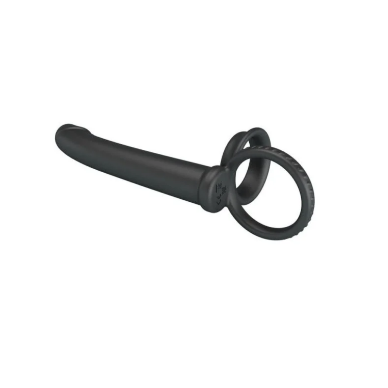 moses 2 Moses Anillo con Dildo para Doble Penetración