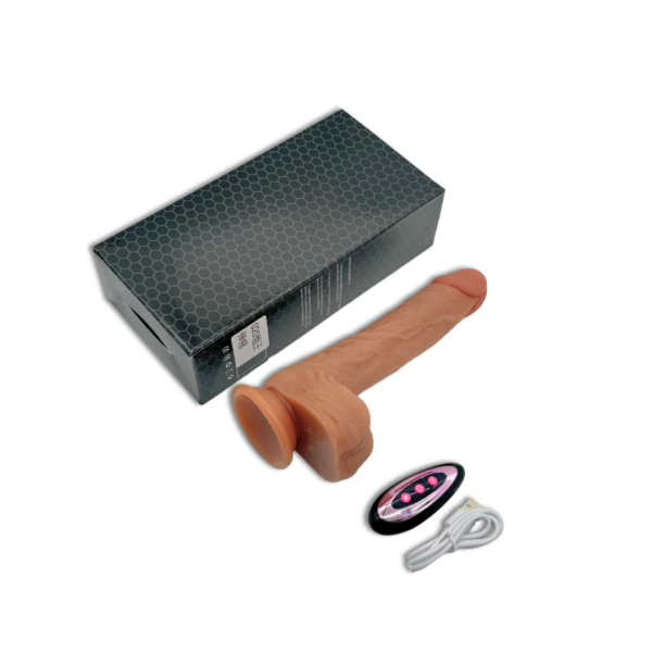 Dildo percutor a control Scorpio MF1018