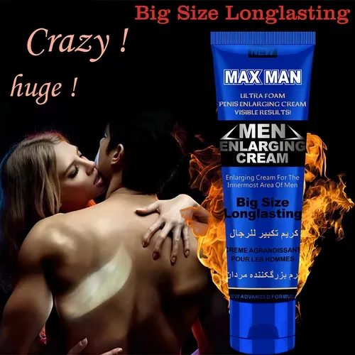 Gel Max Man Enlarging Auxiliar Pene Ereccion Grueso Grande Sabor Sin Sabo