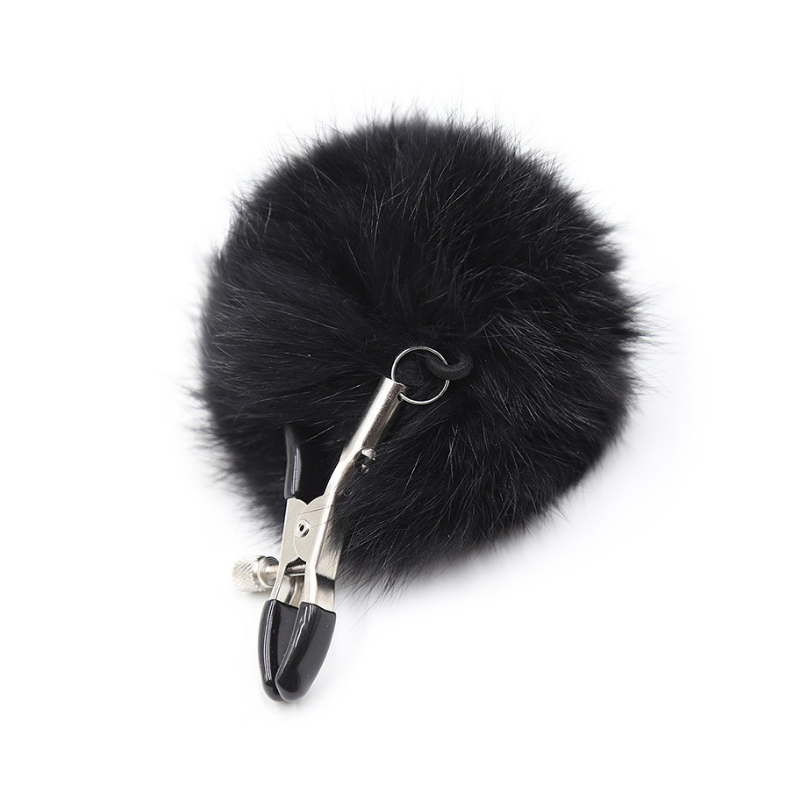 Pinzas con Pompones para Pezones