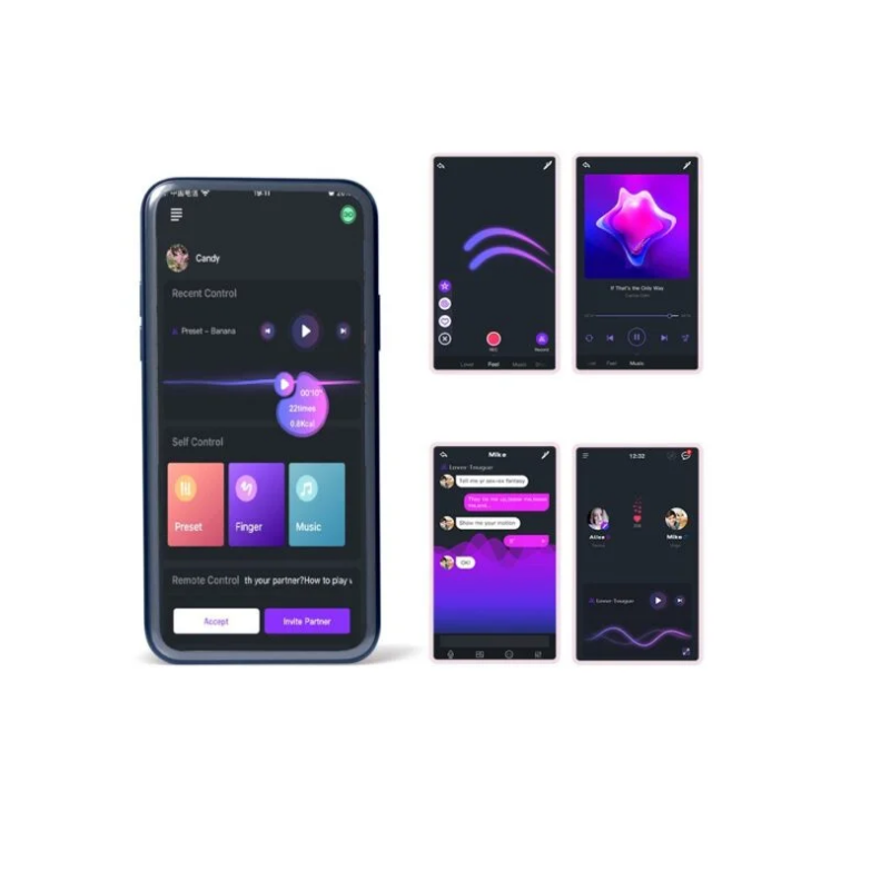 Rise Anillo Vibrador con App