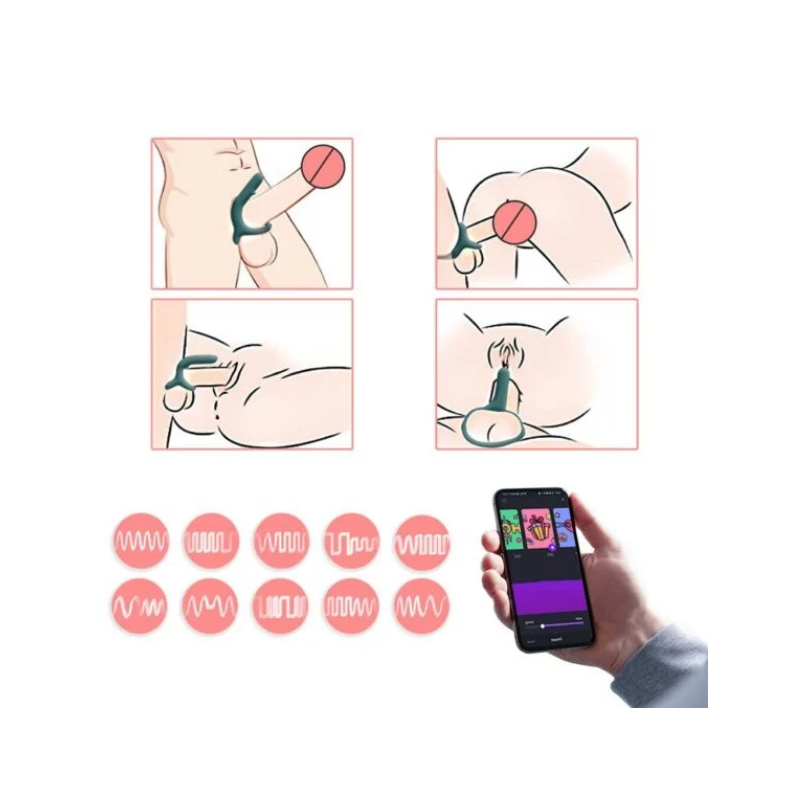 Rise Anillo Vibrador con App