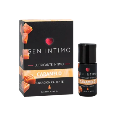 Gel Lubricante sabor Caramelo - Efecto calor 30ml