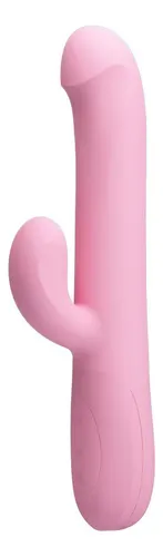 D_NQ_NP_928457-MLA79273509182_092024-O Vibrador Rabbit Recargable Rotador Pretty Love Truman Color Rosa
