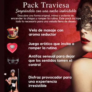 Pack Traviesa – Sorpréndela con una noche inolvidable