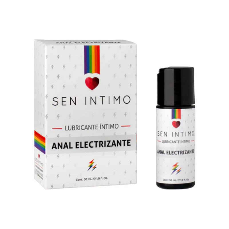 Electrizante anal sen Lubricante Íntimo Electrizante - A Base de Agua 30ml