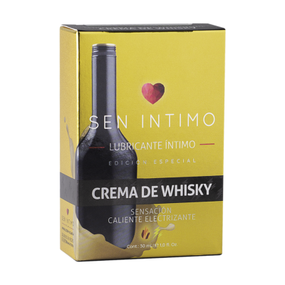 Gel Lubricante Sabor Crema de Whisky – Efecto Electrizante 30ml