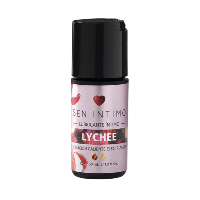 Gel Lubricante de Lychee con Efecto Calor - A Base de Agua 30ml