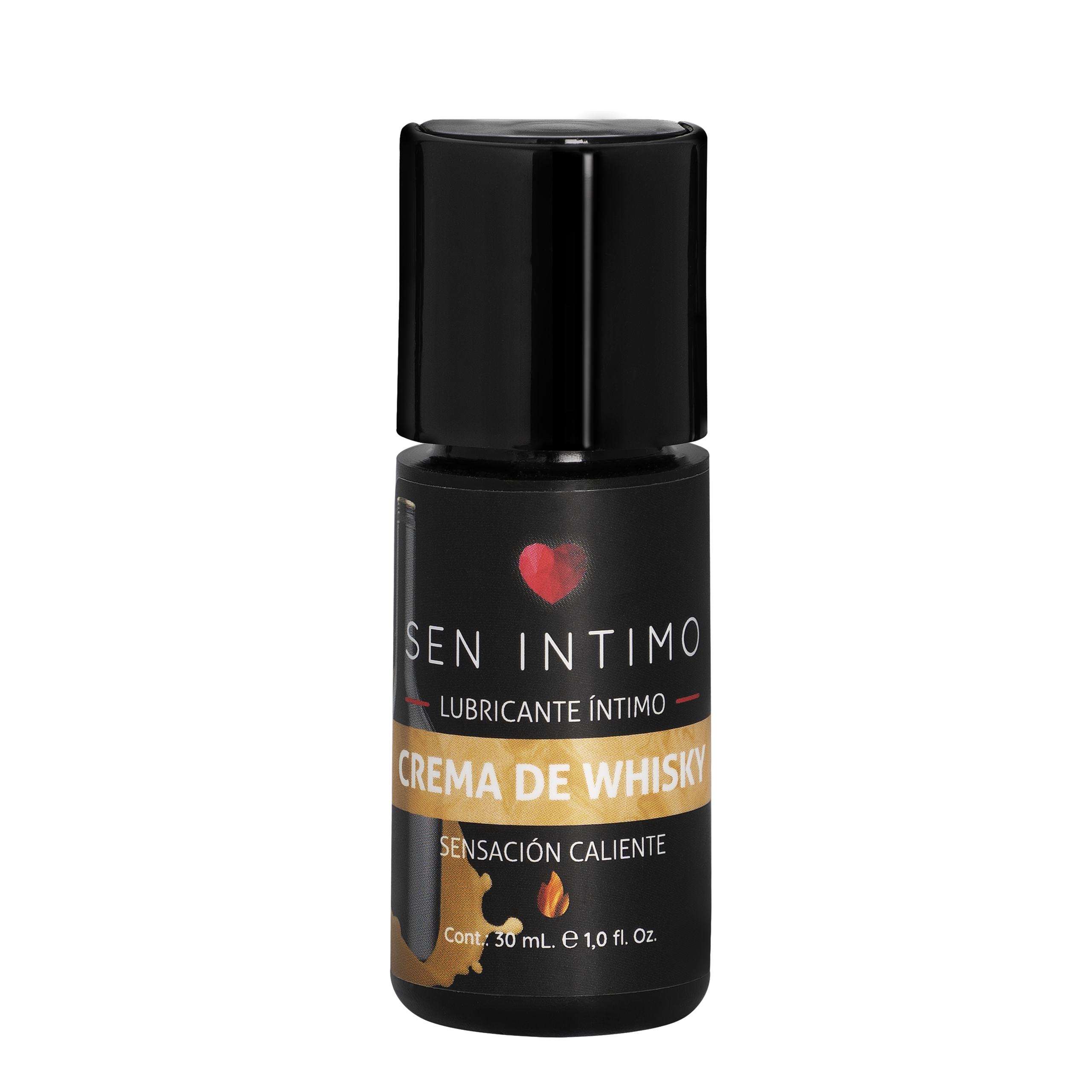 Lub Íntimo Caliente Crema de Whisky Frasco Lubricante Caliente Crema De Whisky Sen Intimo 30ml