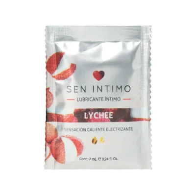 Sachet Sen Intimo Lychee - Sensación Caliente Electrizante 7ml
