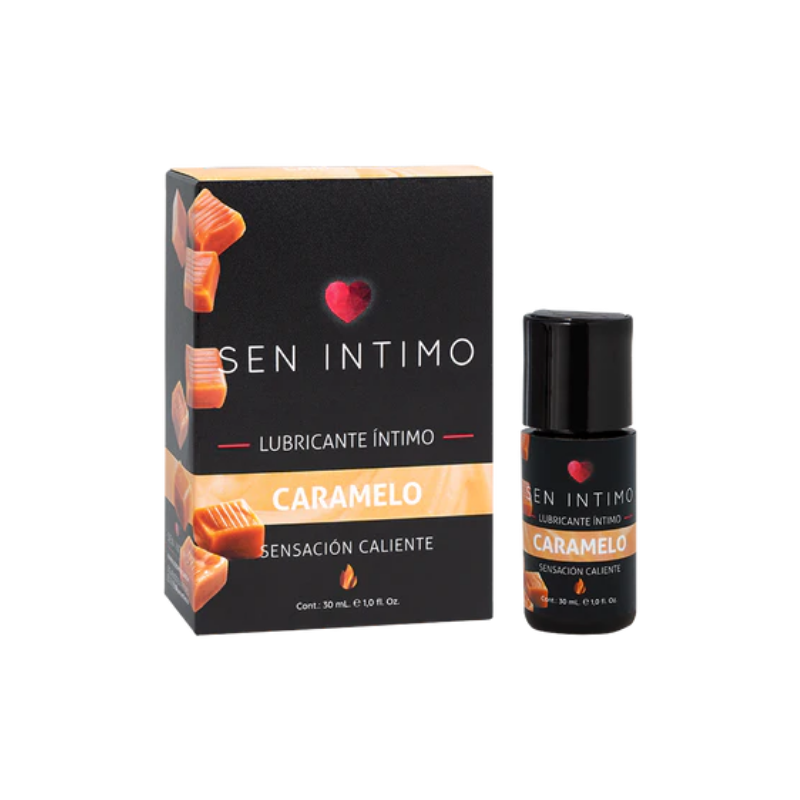 Gel Lubricante sabor Caramelo - Efecto calor 30ml
