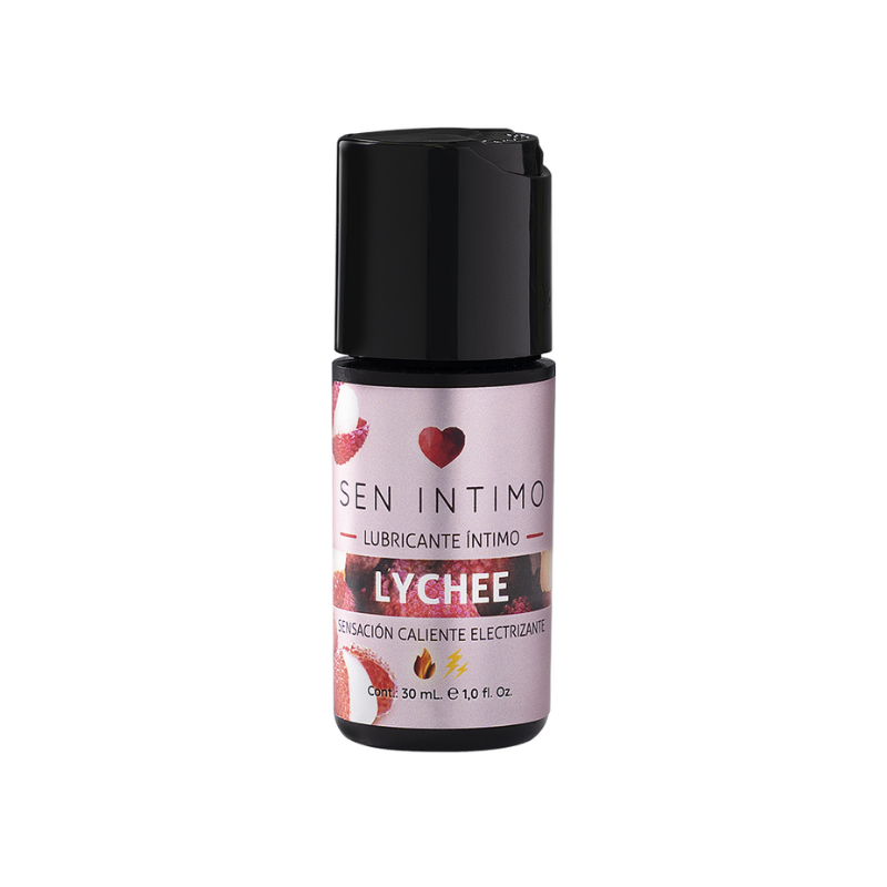 Lubricante lychee 4 Gel Lubricante de Lychee con Efecto Calor – A Base de Agua 30ml