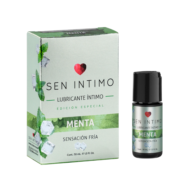 Lubricante Menta - A Base de Agua 30 ml