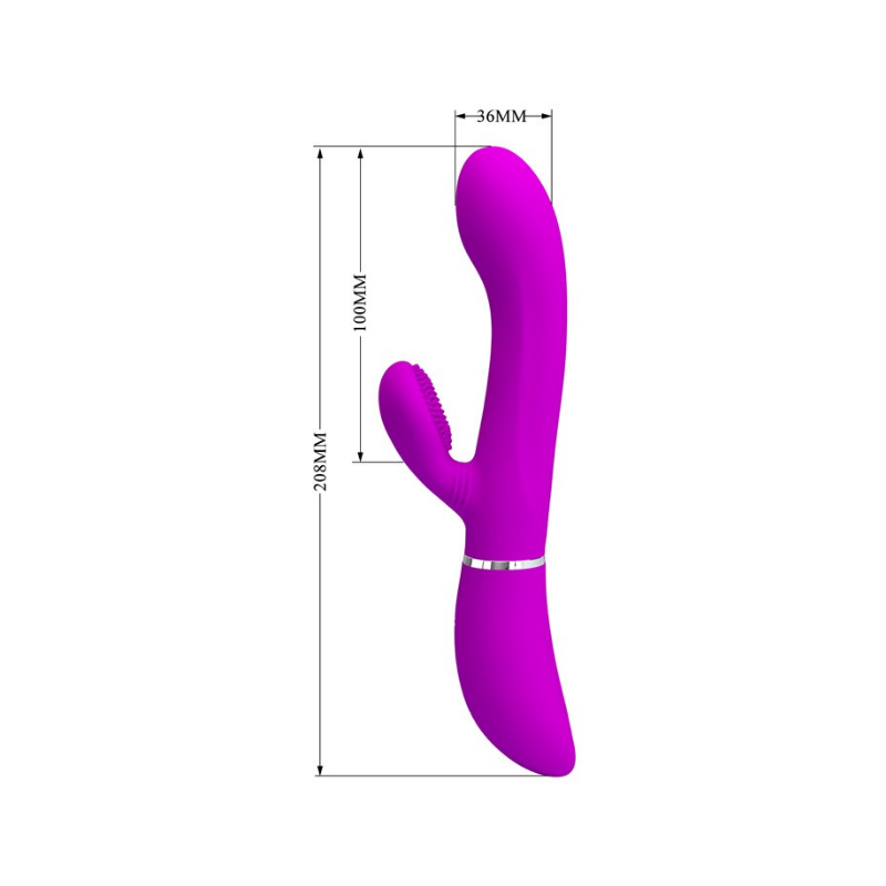 Vibrador Dual Con Movimiento Externo
